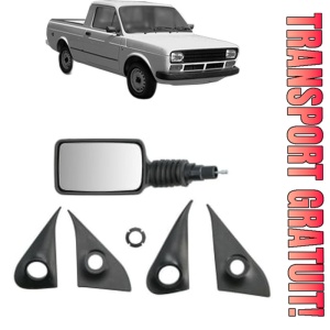 Oglinda Stanga FIAT FIORINO Pick up (147_) din 1982 - 1989, Auto, Reglaj mecanic, Completa