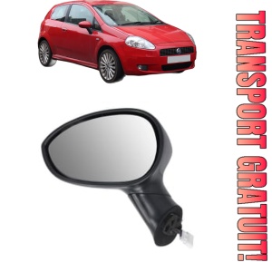 Oglinda Stanga FIAT GRANDE PUNTO (199_) din 2005 - 2015, Auto, Reglaj electric, Completa