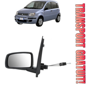 Oglinda Stanga FIAT PANDA (169_) din 2003 - 2013, Auto, Reglaj manual, Completa