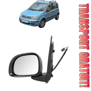 Oglinda Stanga FIAT PANDA Hatchback Van (169_) din 2004 - 2011, Auto, Reglaj electric, Completa