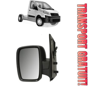 Oglinda Stanga FIAT SCUDO Platform/Chassis (270_, 272_) din 2007 - 2016, Auto, Reglaj mecanic, Completa
