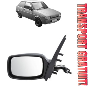 Oglinda Stanga FORD FIESTA Hatchback Van (FVD) din 1983 - 1995, Auto, Reglaj mecanic, Completa