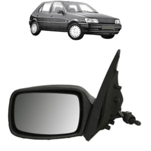 Oglinda Stanga FORD FIESTA III (GFJ) din 1989 - 1997, Auto, Reglaj mecanic, Completa - Img 2