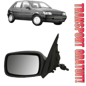 Oglinda Stanga FORD FIESTA III (GFJ) din 1989 - 1997, Auto, Reglaj mecanic, Completa