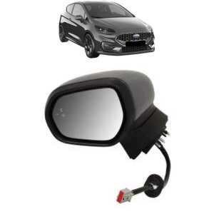 Oglinda Stanga FORD FIESTA VII (HJ, HF) din 2017 - 2022, Auto, Reglaj electric, Completa - Img 2