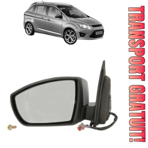 Oglinda Stanga FORD GRAND C-MAX (DXA/CB7, DXA/CEU) din 2010 - 2019, Auto, Reglaj electric, Completa