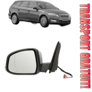Oglinda Stanga FORD MONDEO IV Turnier (BA7) din 2007 - 2015, Auto, Reglaj electric, Completa