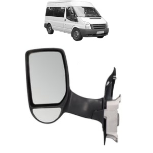 Oglinda Stanga FORD TRANSIT Bus (FD_ _, FB_ _, FS_ _, FZ_ _, FC_ _) din 2000 - 2014, Auto, Reglaj manual, Completa - Img 2