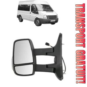 Oglinda Stanga FORD TRANSIT Bus (FD_ _, FB_ _, FS_ _, FZ_ _, FC_ _) din 2000 - 2014, Auto, Reglaj electric, Completa