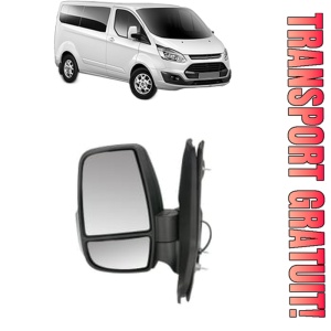 Oglinda Stanga FORD TRANSIT CUSTOM V362 Bus (F3) din 2012 - 2023, Auto, Reglaj manual, Completa