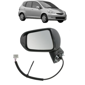 Oglinda Stanga HONDA JAZZ II (GD_, GE3, GE2) din 2002 - 2008, Auto, Reglaj electric, Completa - Img 2