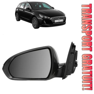 Oglinda Stanga HYUNDAI i30 (PDE, PD, PDEN) din 2016 - 2021, Auto, Reglaj electric, Completa