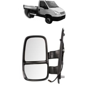 Oglinda Stanga IVECO DAILY IV Platform/Chassis din 2006 - 2011, Auto, Reglaj manual, Completa - Img 2