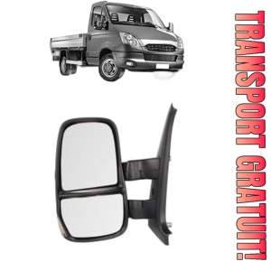 Oglinda Stanga IVECO DAILY V Platform/Chassis din 2011 - 2014, Auto, Reglaj manual, Completa