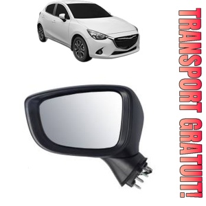 Oglinda Stanga MAZDA 2 Hatchback (DL, DJ) din 2014 - 2021, Auto, Reglaj electric, Completa
