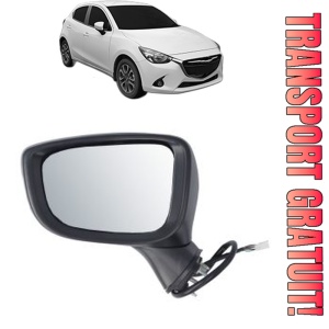 Oglinda Stanga MAZDA 2 Hatchback (DL, DJ) din 2014 - 2021, Auto, Reglaj electric, Completa