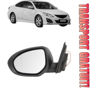 Oglinda Stanga MAZDA 6 Hatchback (GH) din 2007 - 2013, Auto, Reglaj electric, Completa