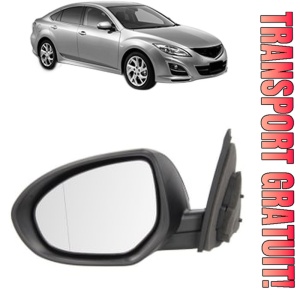Oglinda Stanga MAZDA 6 Saloon (GH) din 2007 - 2013, Auto, Reglaj electric, Completa