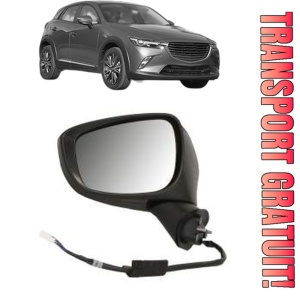 Oglinda Stanga MAZDA CX-3 (DK) din 2015 - 2018, Auto, Reglaj electric, Completa