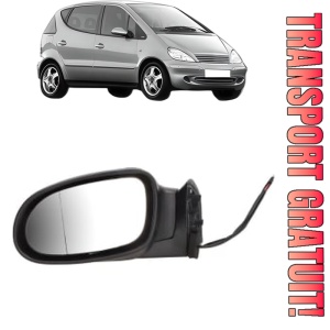 Oglinda Stanga MERCEDES-BENZ A-CLASS (W168) din 1997 - 2004, Auto, Reglaj electric, Completa