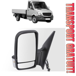 Oglinda Stanga MERCEDES-BENZ SPRINTER 3-t Platform/Chassis (B906) din 2006 - 2018, Auto, Reglaj manual, Completa