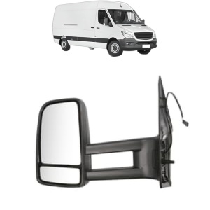 Oglinda Stanga MERCEDES-BENZ SPRINTER 3-t Van (B906) din 2006 - 2018, Auto, Reglaj manual, Completa - Img 2
