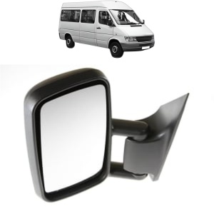Oglinda Stanga MERCEDES-BENZ SPRINTER 4-t Bus (B904) din 1996 - 2006, Auto, Reglaj manual, Completa - Img 2