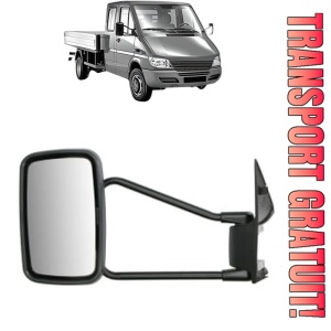 Oglinda Stanga MERCEDES-BENZ SPRINTER 5-t Platform/Chassis (B905) din 2001 - 2006, Auto, Reglaj manual, Completa