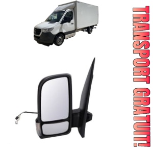 Oglinda Stanga MERCEDES-BENZ SPRINTER 5-t Platform/Chassis (B907) din 2018 - 2022, Auto, Reglaj electric, Completa