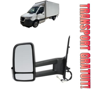 Oglinda Stanga MERCEDES-BENZ SPRINTER 5-t Platform/Chassis (B907) din 2018 - 2022, Auto, Reglaj electric, Completa