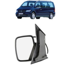Oglinda Stanga MERCEDES-BENZ V-CLASS Van (638/2) din 1996 - 2003, Auto, Reglaj electric, Completa - Img 2