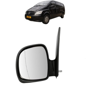 Oglinda Stanga MERCEDES-BENZ VITO / MIXTO Van (W639) din 2003 - 2014, Auto, Reglaj manual, Completa - Img 2
