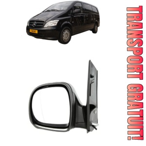 Oglinda Stanga MERCEDES-BENZ VITO / MIXTO Van (W639) din 2003 - 2014, Auto, Reglaj electric, Completa