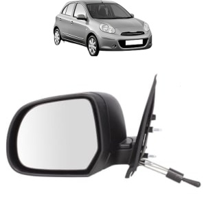 Oglinda Stanga NISSAN MICRA IV (K13K, K13KK) din 2010 - 2015, Auto, Reglaj mecanic, Completa - Img 2