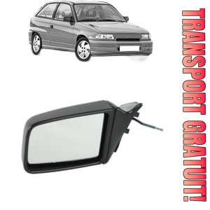 Oglinda Stanga OPEL ASTRA F Hatchback (T92) din 1991 - 1998, Auto, Reglaj mecanic, Completa