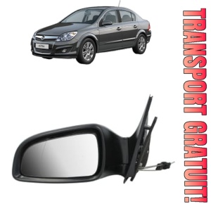 Oglinda Stanga OPEL ASTRA H CLASSIC Saloon (A04) din 2009 - 2014, Auto, Reglaj mecanic, Completa