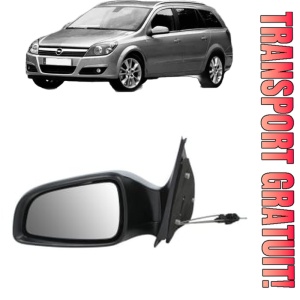 Oglinda Stanga OPEL ASTRA H Estate (A04) din 2004 - 2014, Auto, Reglaj mecanic, Completa