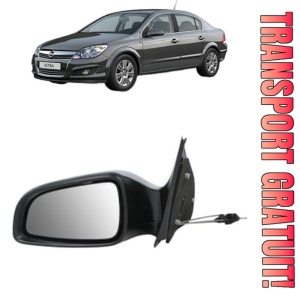 Oglinda Stanga OPEL ASTRA H Saloon (A04) din 2007 - 2014, Auto, Reglaj mecanic, Completa