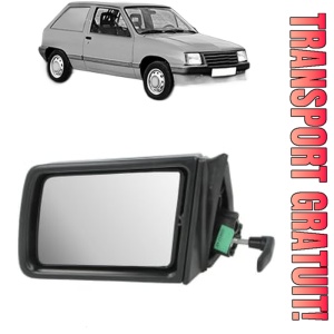 Oglinda Stanga OPEL CORSA A Hatchback Van (S83) din 1986 - 1994, Auto, Reglaj mecanic, Completa