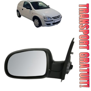 Oglinda Stanga OPEL CORSA C Hatchback Van (X01) din 2000 - 2012, Auto, Reglaj electric, Completa