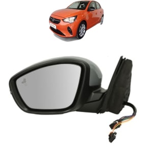 Oglinda Stanga OPEL CORSA F (P2JO) din 2019 - 2024, Auto, Reglaj electric, Completa - Img 2