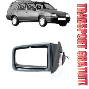 Oglinda Stanga OPEL KADETT E Estate (T85) din 1984 - 1991, Auto, Reglaj mecanic, Completa