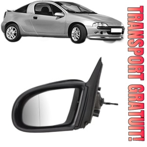 Oglinda Stanga OPEL TIGRA din 1994 - 2000, Auto, Reglaj mecanic, Completa