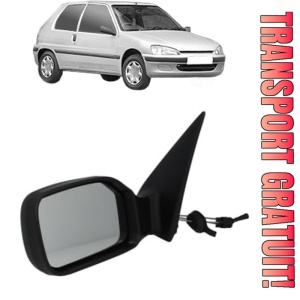 Oglinda Stanga PEUGEOT 106 II (1A_, 1C_) din 1996 - 2004, Auto, Reglaj mecanic, Completa