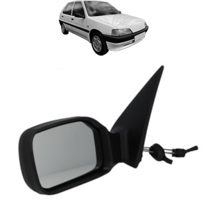 Oglinda Stanga PEUGEOT 106 Van I Hatchback Van (1S_) din 1991 - 1996, Auto, Reglaj mecanic, Completa - Img 2
