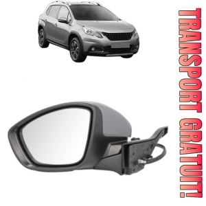 Oglinda Stanga PEUGEOT 2008 I Van (CU_) din 2018 - 2019, Auto, Reglaj electric, Completa