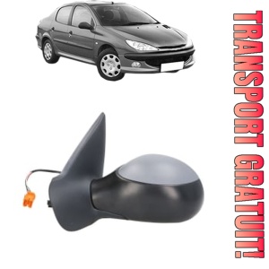 Oglinda Stanga PEUGEOT 206 Saloon din 2007 - 2008, Auto, Reglaj electric, Completa