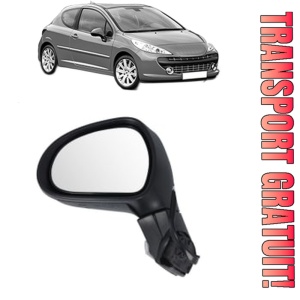Oglinda Stanga PEUGEOT 207 (WA_, WC_) din 2006 - 2015, Auto, Reglaj electric, Completa