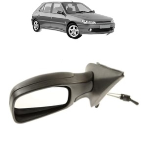 Oglinda Stanga PEUGEOT 306 Hatchback (7A, 7C, N3, N5) din 1993 - 2002, Auto, Reglaj mecanic, Completa - Img 2