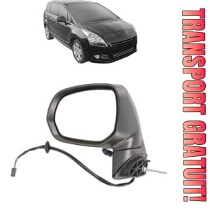 Oglinda Stanga PEUGEOT 5008 I Van (0U_) din 2009 - 2017, Auto, Reglaj electric, Completa